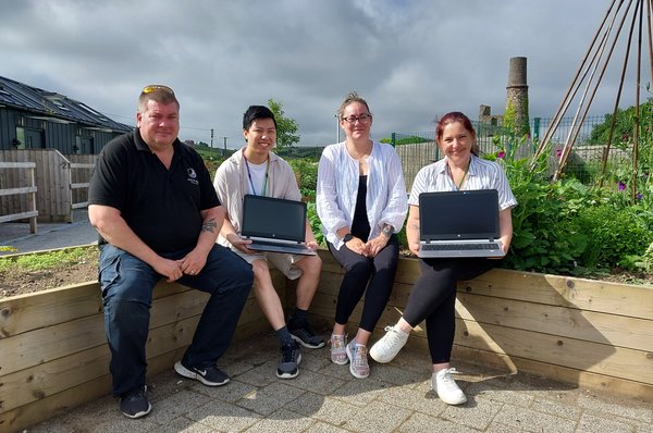 Laptop donation