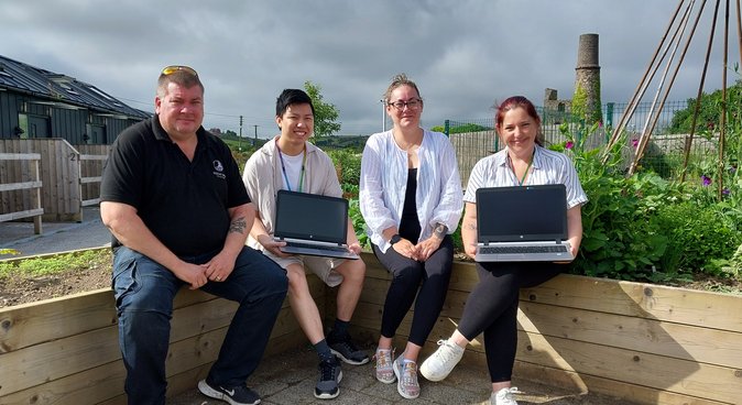 Laptop donation