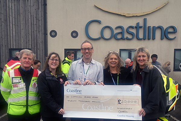Coastline Housing Cornwall Blood Bikes 2