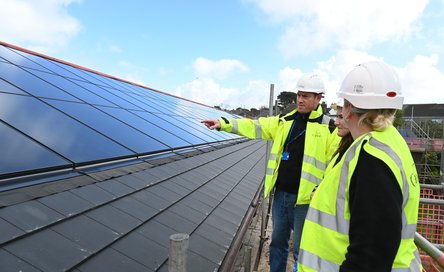 Miners Court roofing one