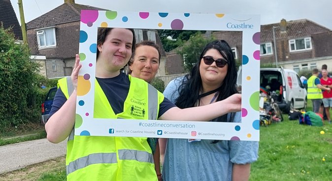 Young volunteers