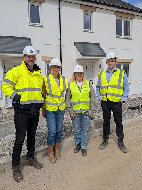 Homes England visit