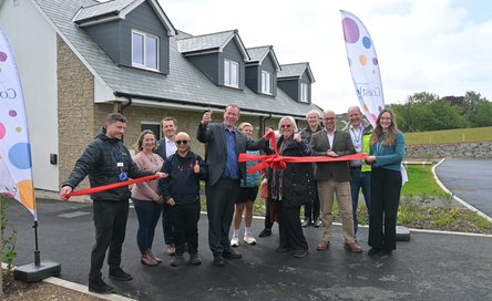 Ribbon cutting