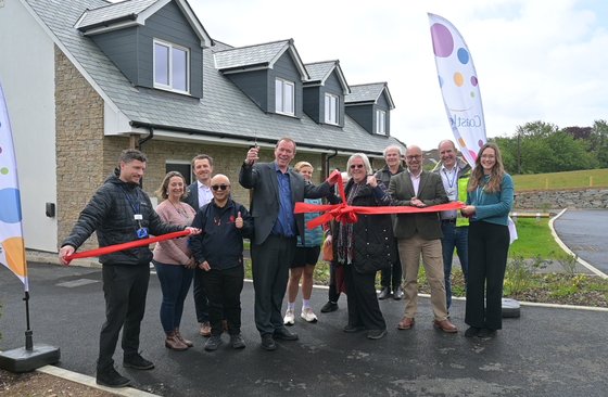 Ribbon cutting