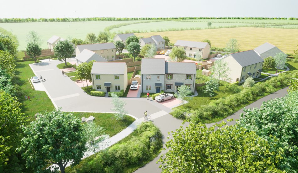 08357-PL-0082-P01 Aerial View Street View